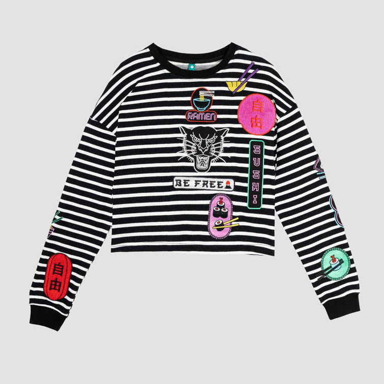Sudadera Corte Crop - JAPO